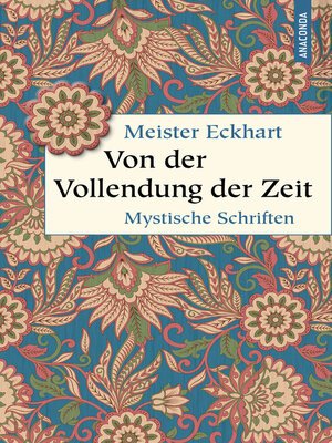 cover image of Von der Vollendung der Zeit. Mystische Schriften